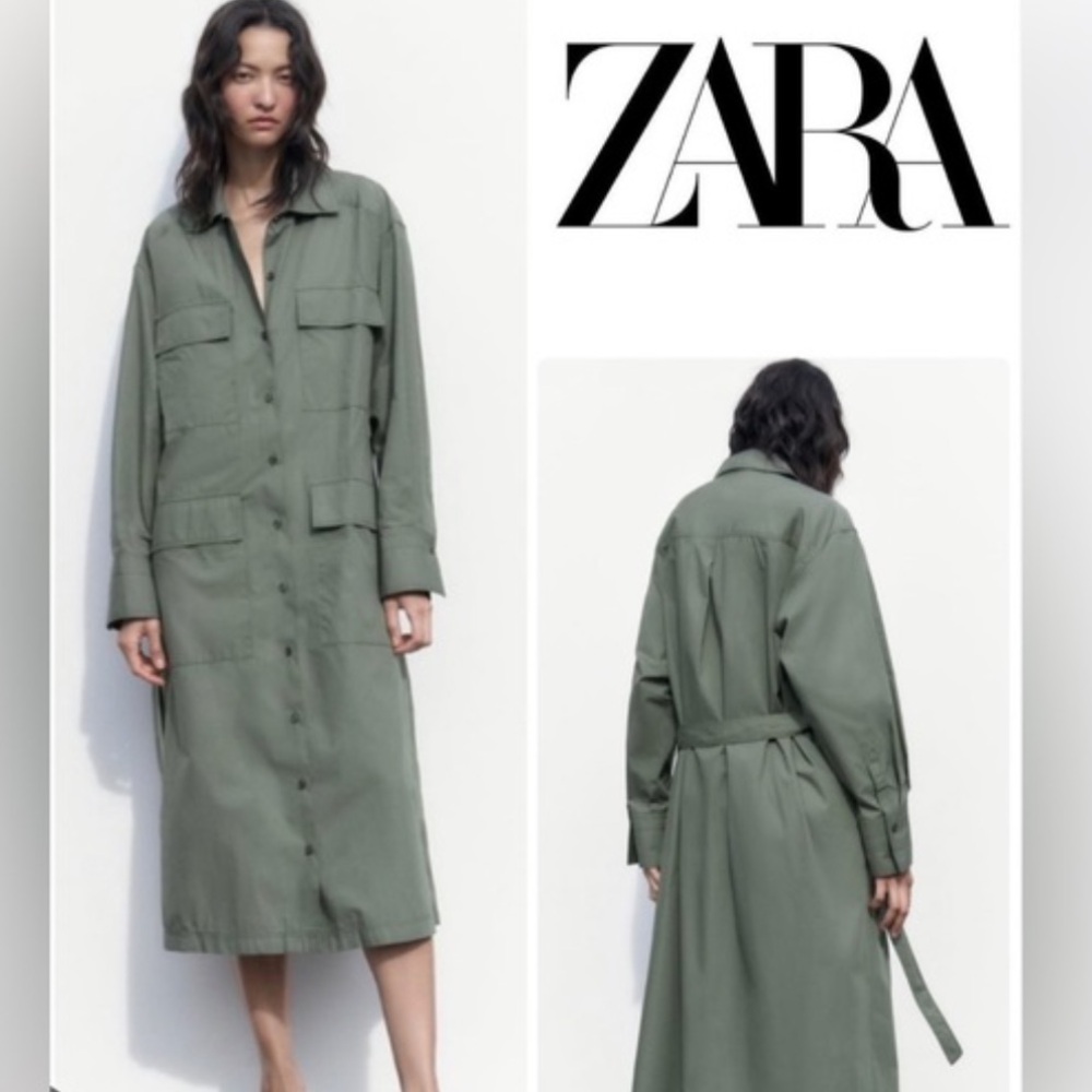 Zara Women's Olive Dress